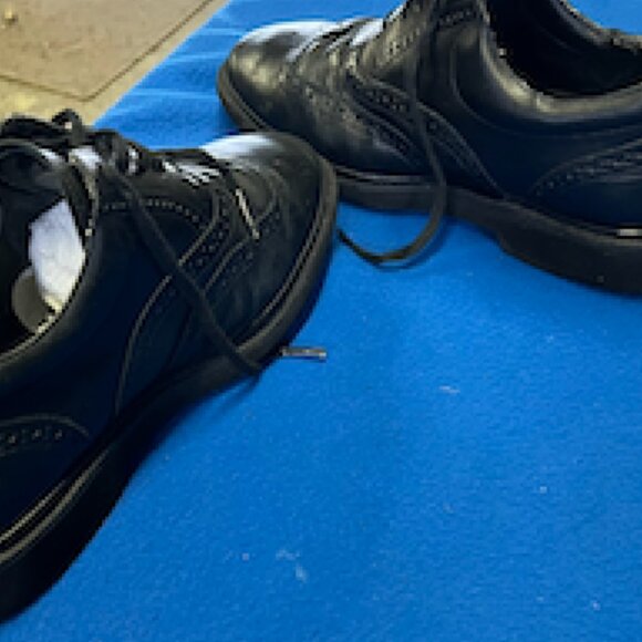 Capital Black WingTip Dress Shoes - Picture 5 of 7